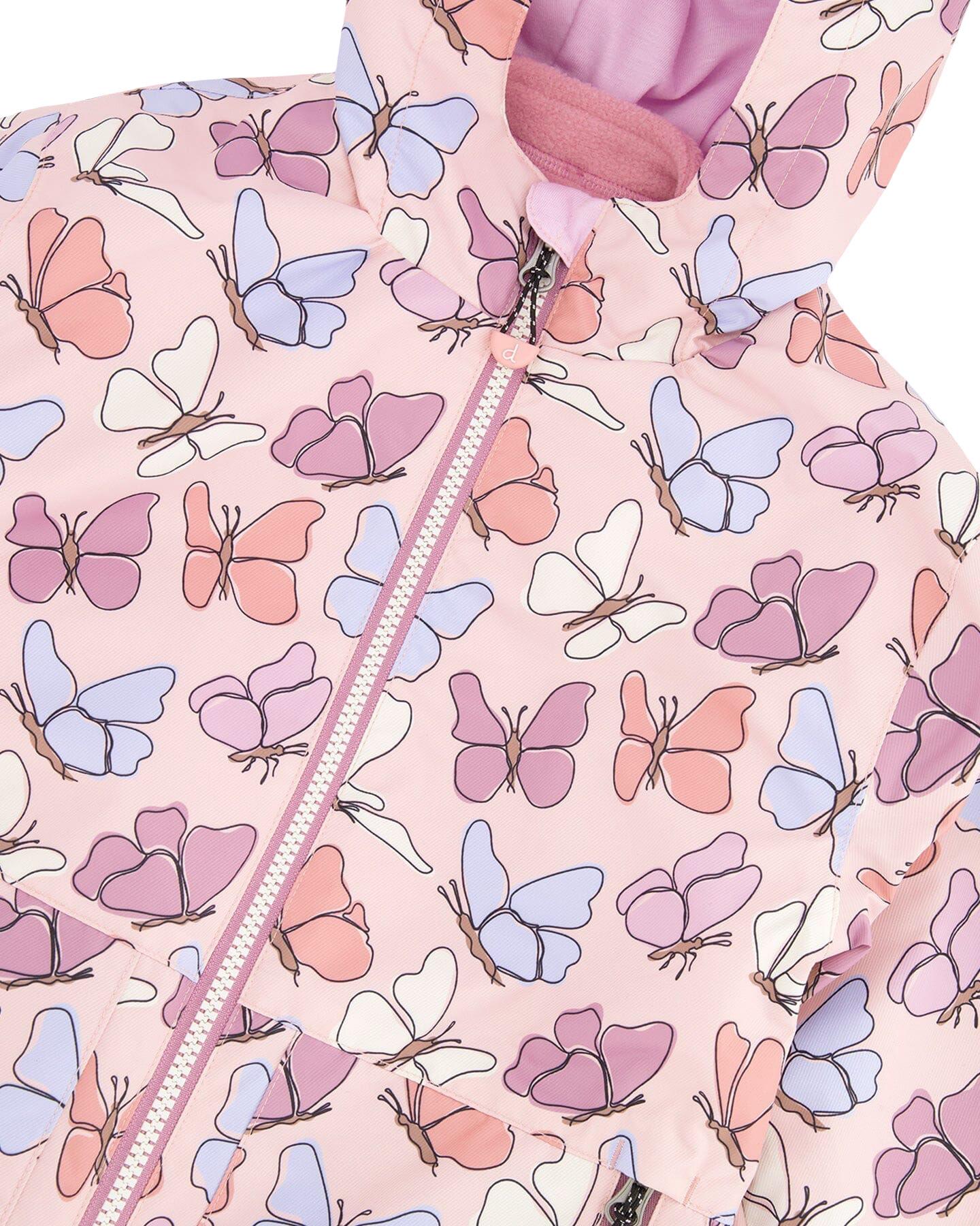 Numéro de l'image de la galerie de produits 4 pour le produit Ensemble d’extérieur mi-saison 2 pièces 3-en-1 avec manteau imprimé - Grande Fille