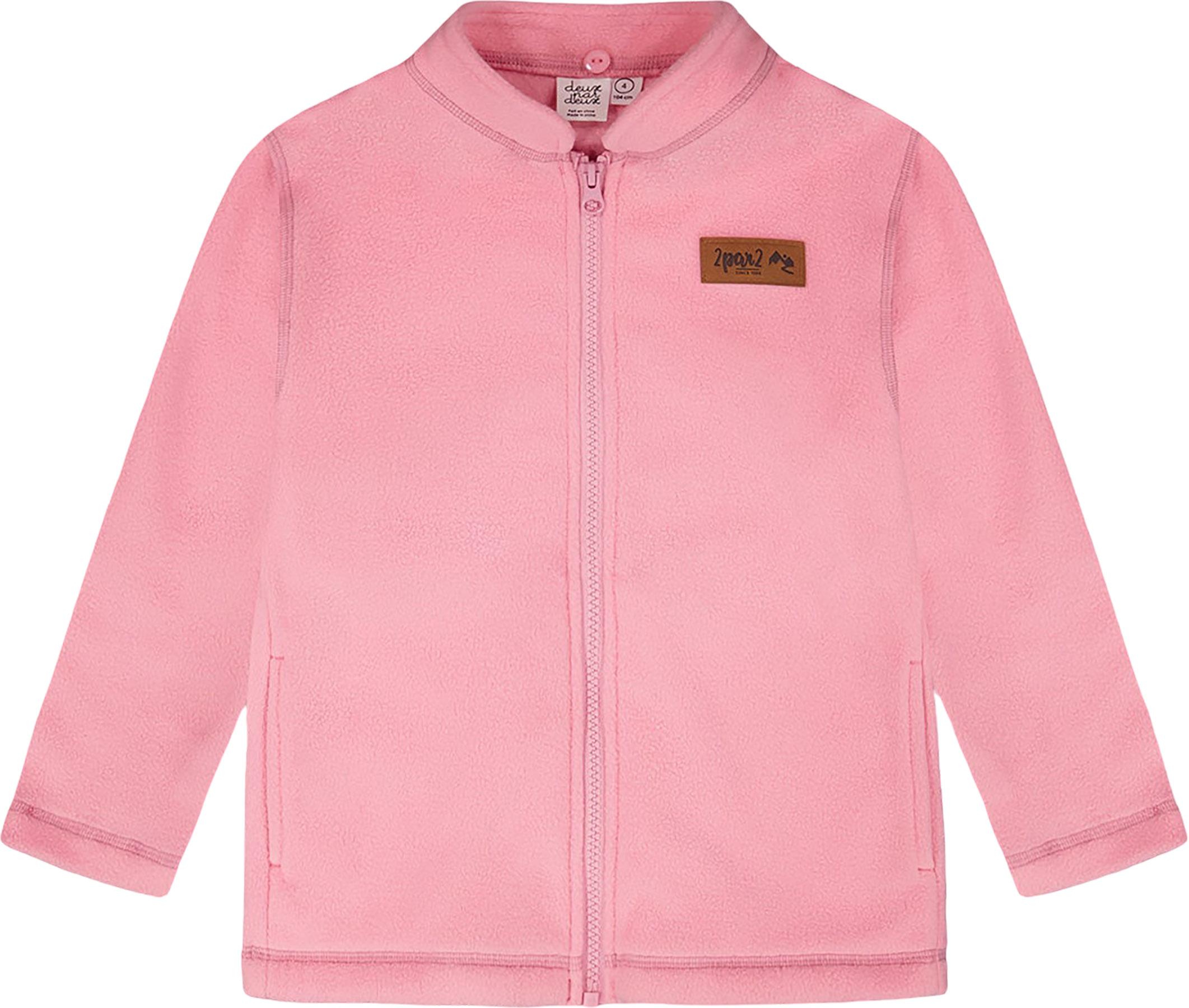 Product gallery image number 5 for product Printed 3-in-1 Two-Piece Mid-Season Outerwear Set with Inner Jacket - Little Girl