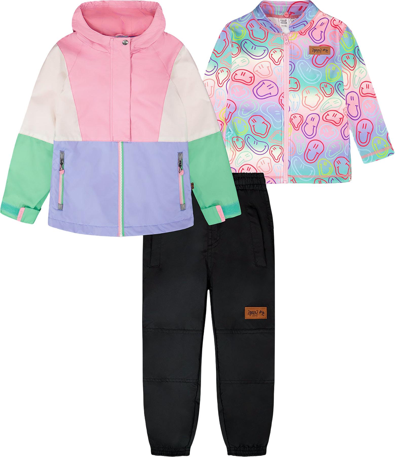 Product image for 3-in-1 Two-Piece Mid-Season Outerwear Set - Little Girl