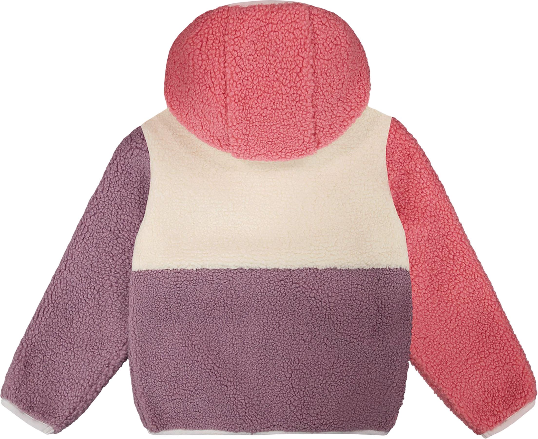 Product gallery image number 2 for product Manteau en sherpa imprimé - Bébé fille