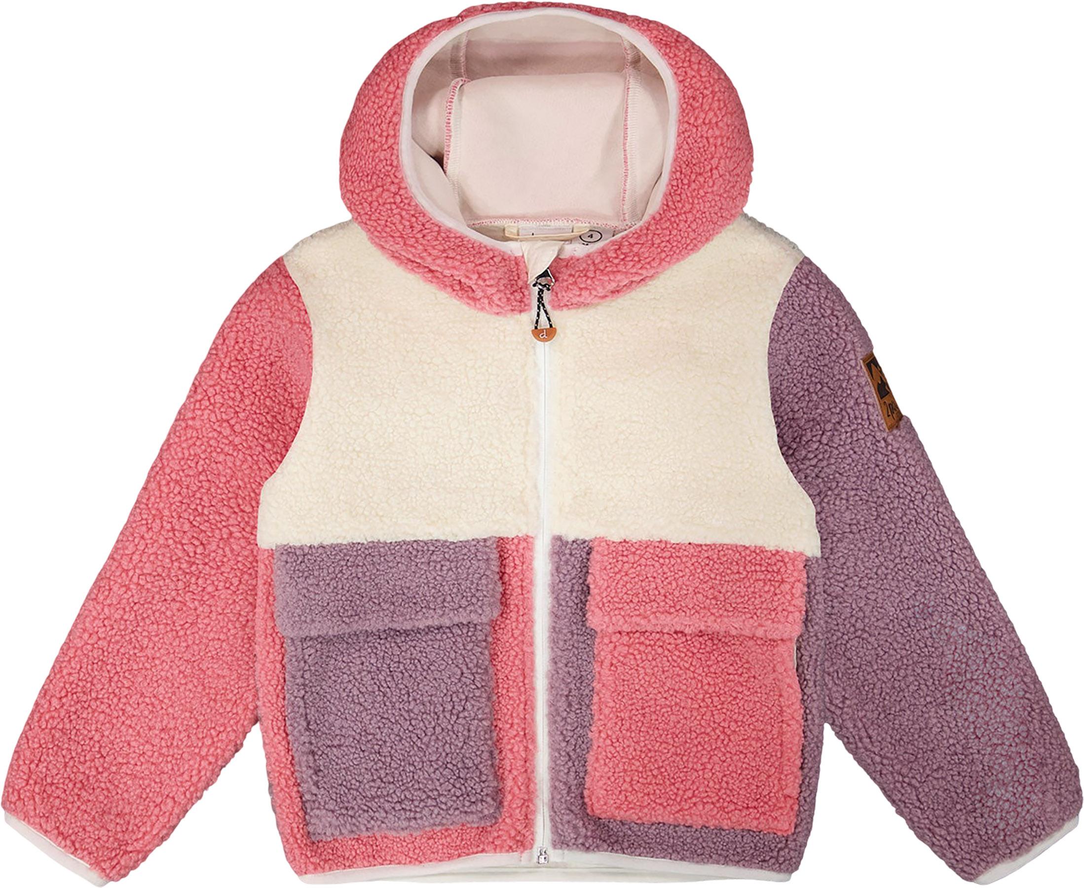 Product image for Manteau en sherpa imprimé - Bébé fille