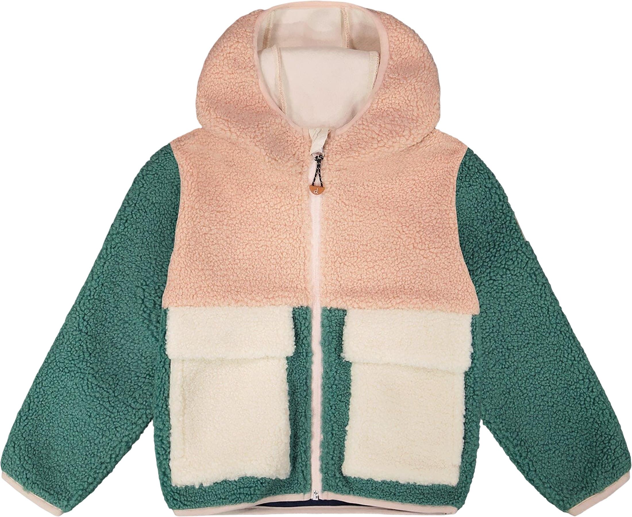 Numéro de l'image de la galerie de produits 1 pour le produit Manteau sherpa à couleurs contrastantes - Petit enfant