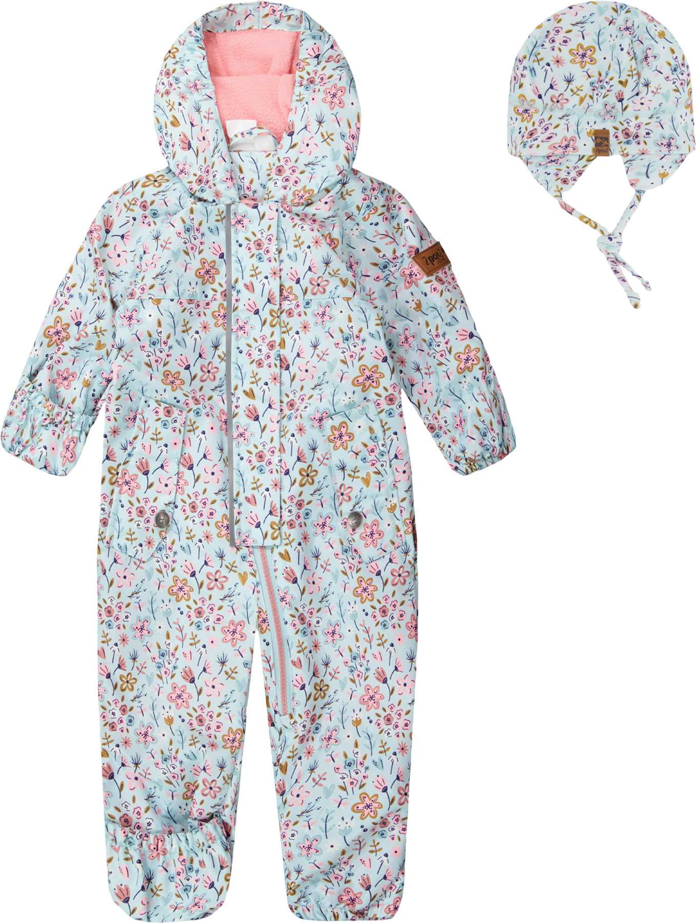 Blue Mini Flower Print