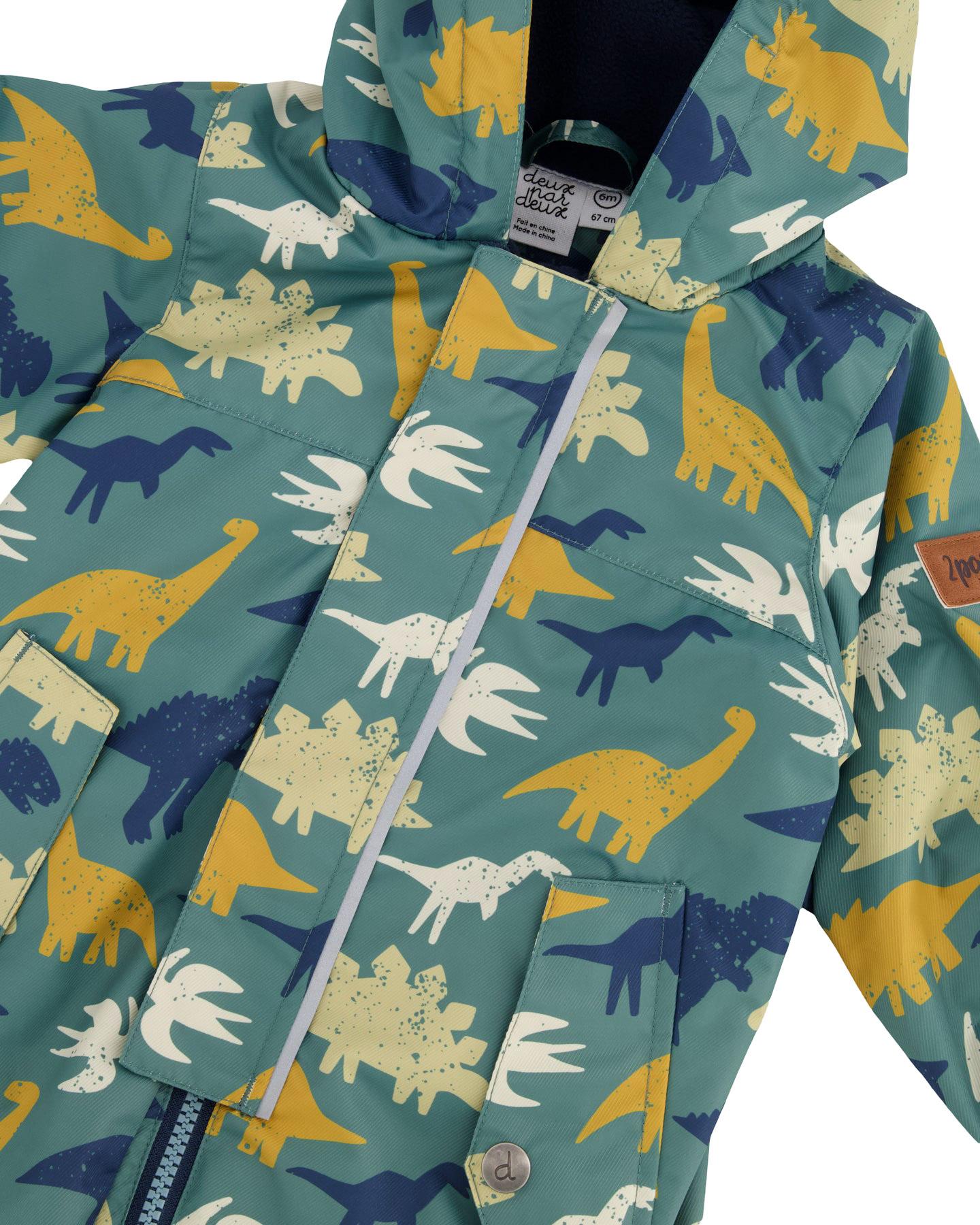 Numéro de l'image de la galerie de produits 4 pour le produit Combinaison d'extérieure une pièce mi-saison avec chapeau - Bébé Garçon