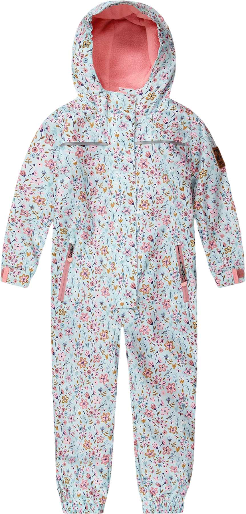 Blue Mini Flower Print