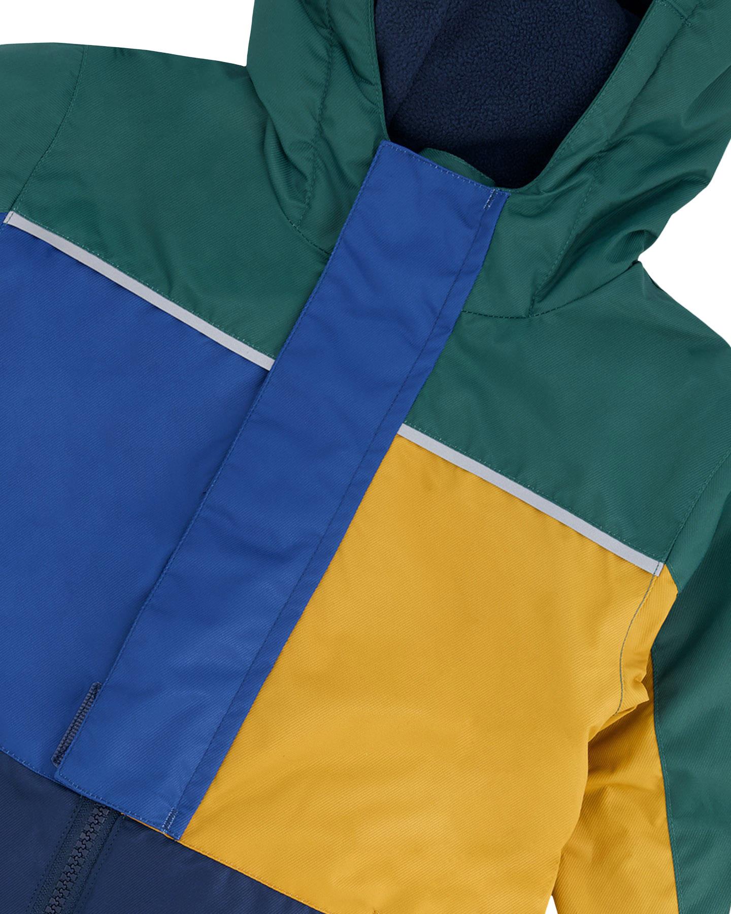 Product gallery image number 3 for product Kids Mid-Season One-Piece Outerwear Royal Blue Colorblock