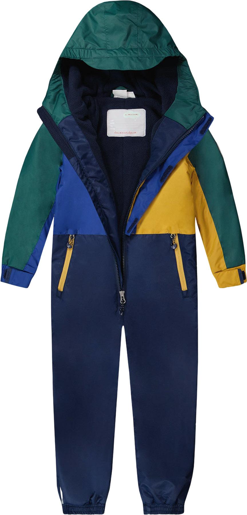 Product gallery image number 4 for product Kids Mid-Season One-Piece Outerwear Royal Blue Colorblock