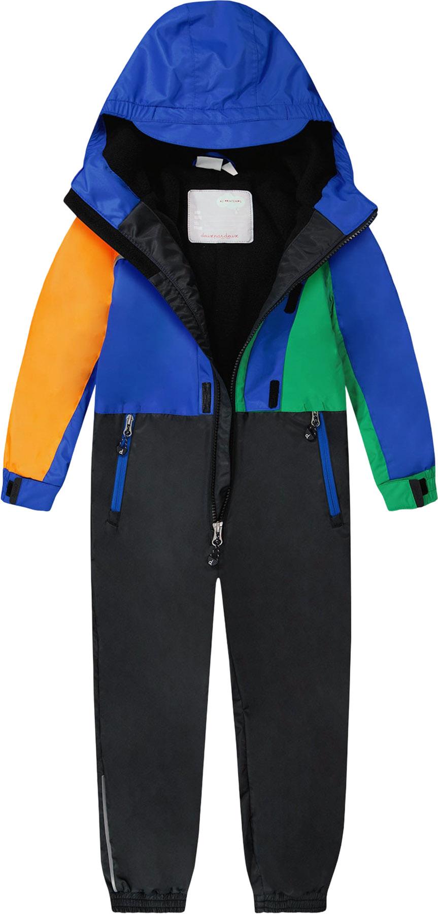 Product gallery image number 4 for product Kids Mid-Season One-Piece Outerwear Royal Blue Colorblock