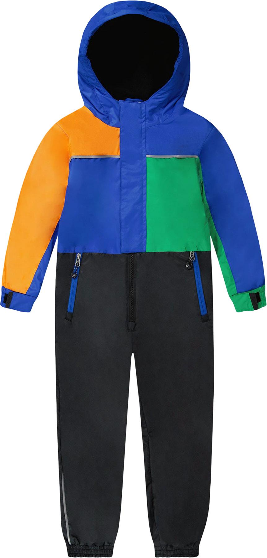 Product image for Kids Mid-Season One-Piece Outerwear Royal Blue Colorblock