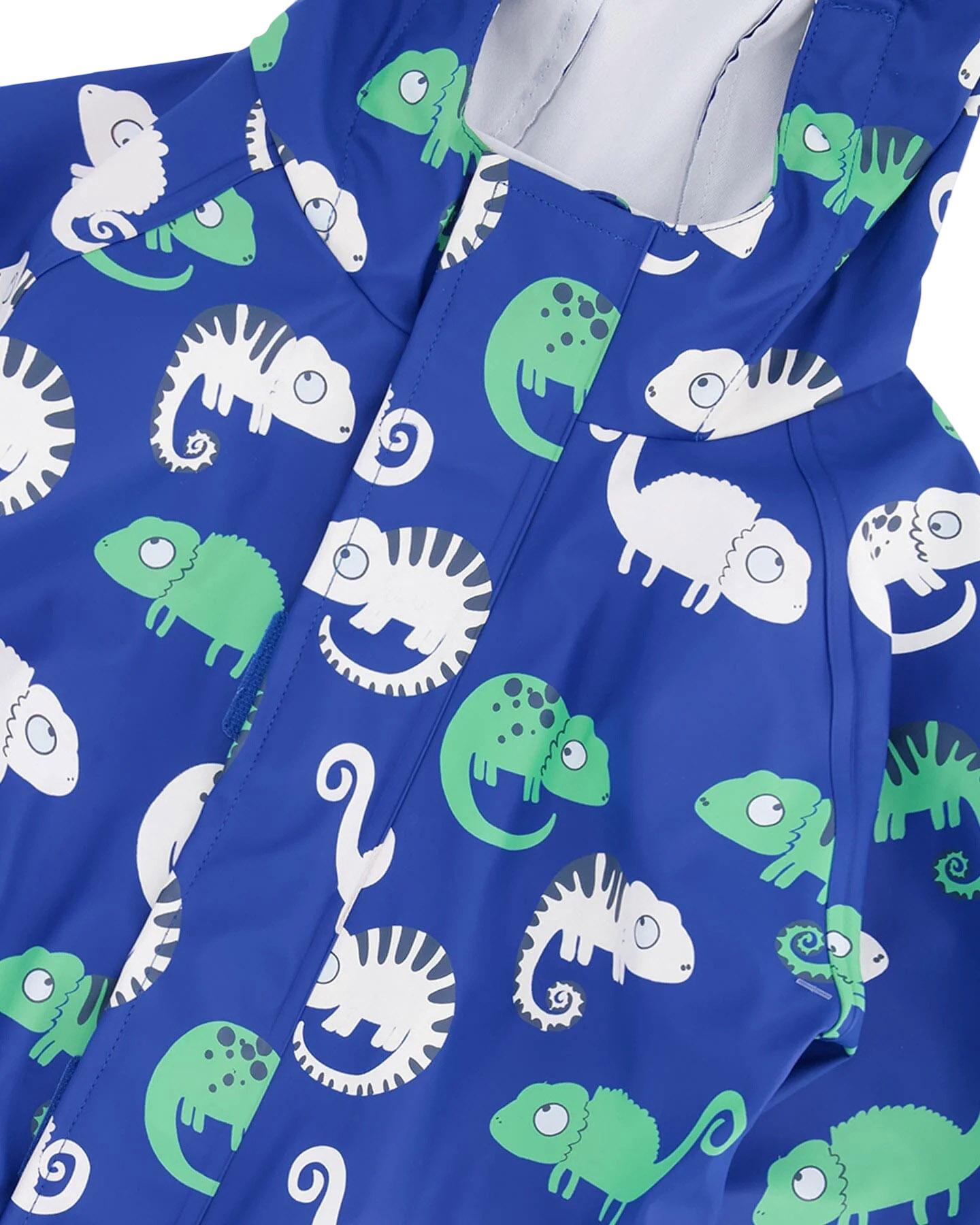 Numéro de l'image de la galerie de produits 3 pour le produit Combinaison imperméable à imprimé changeant de couleur - Petit enfant
