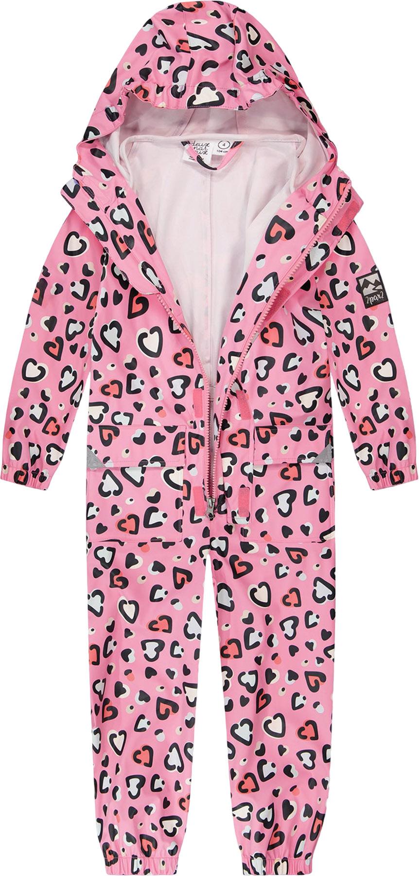 Product gallery image number 7 for product Rain Jumpsuit with Color-Changing Print - Little Kids