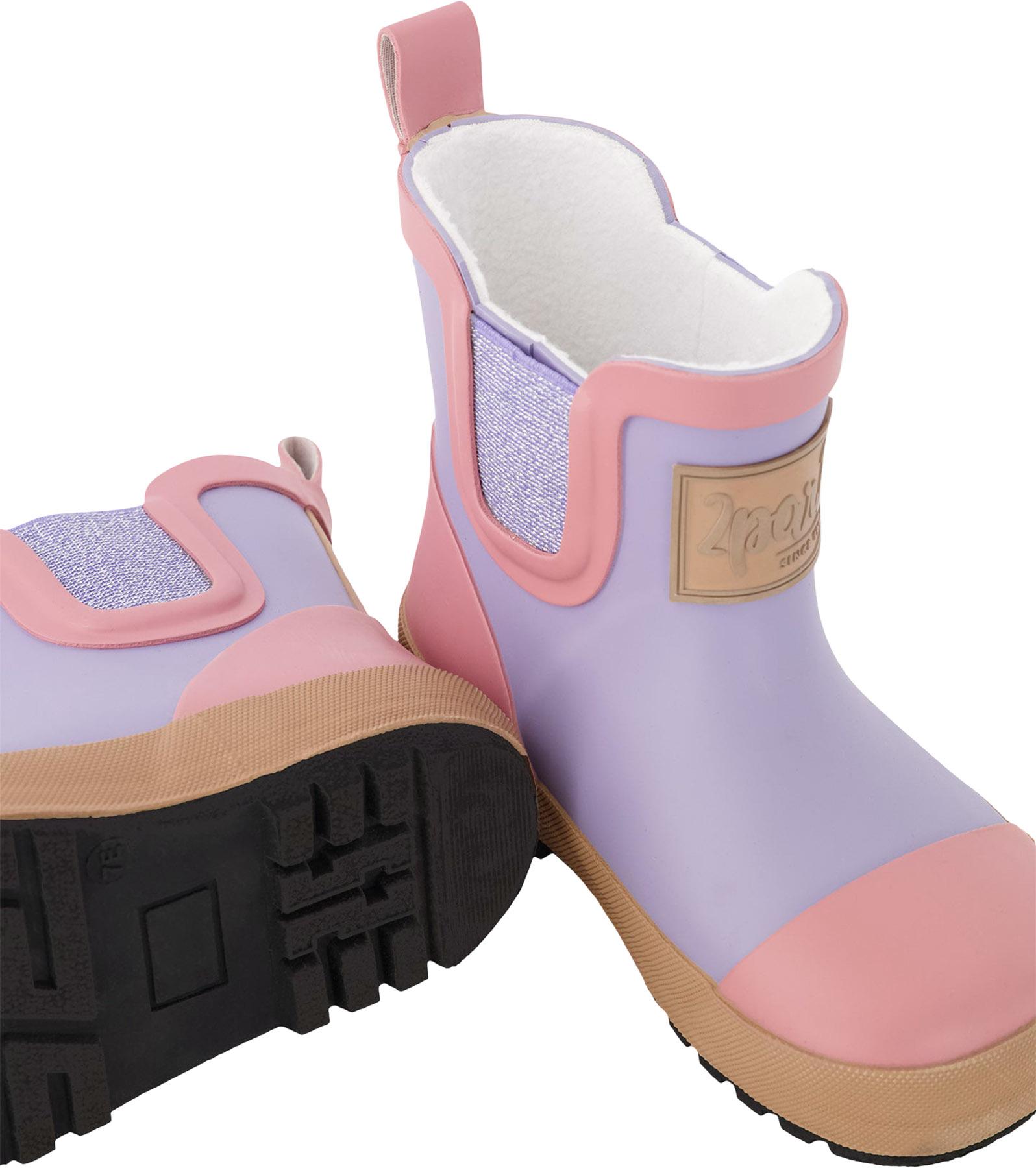 Product gallery image number 3 for product Bottes de pluie courtes en caoutchouc naturel - Petite fille