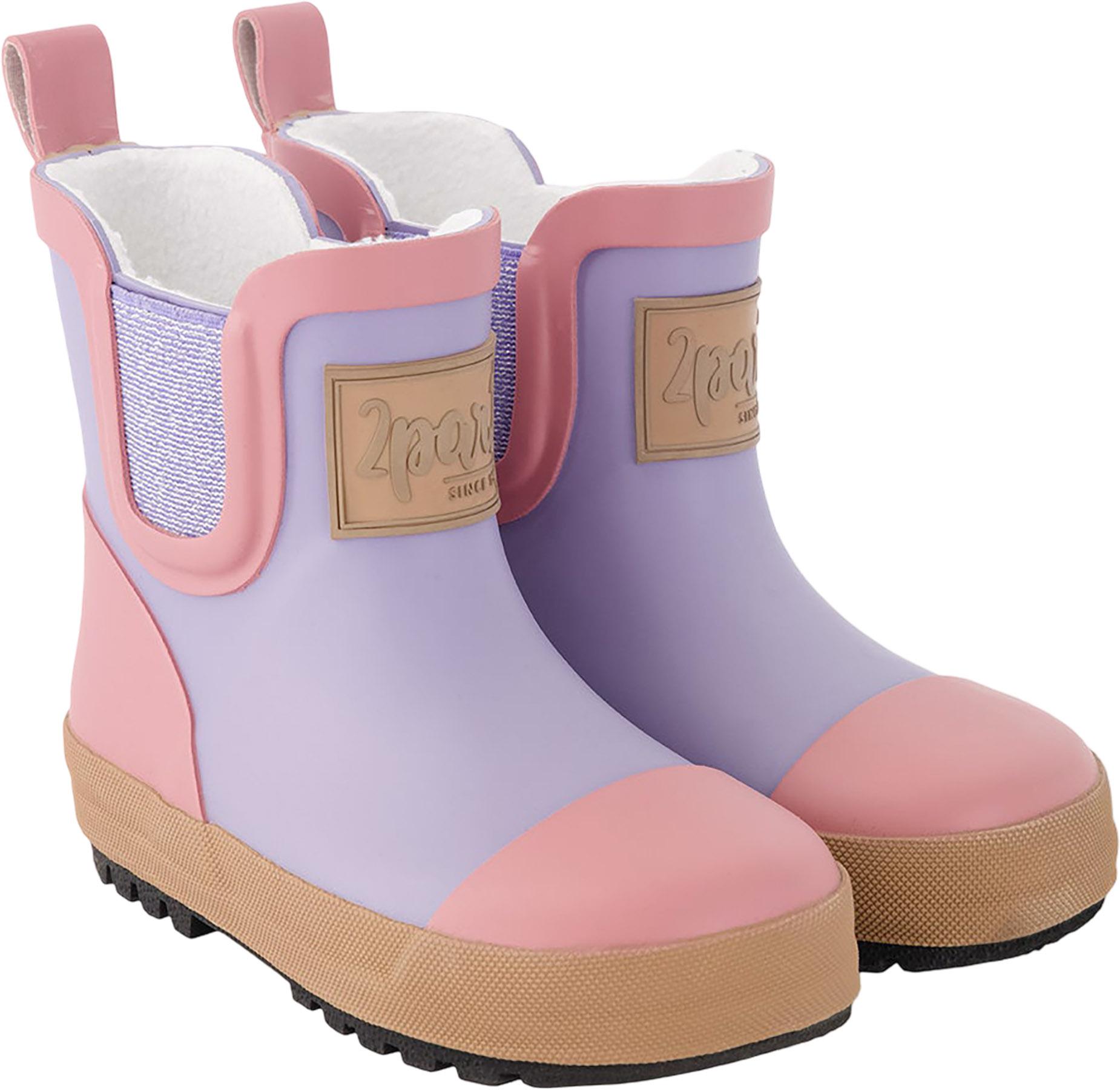 Numéro de l'image de la galerie de produits 1 pour le produit Bottes de pluie courtes en caoutchouc naturel brun