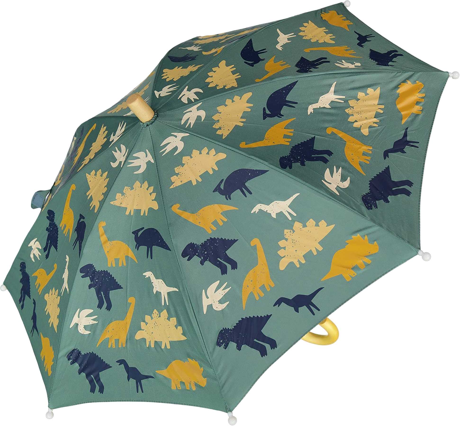 Product image for Color-Changing Umbrella Blue Chameleon Print - Mens