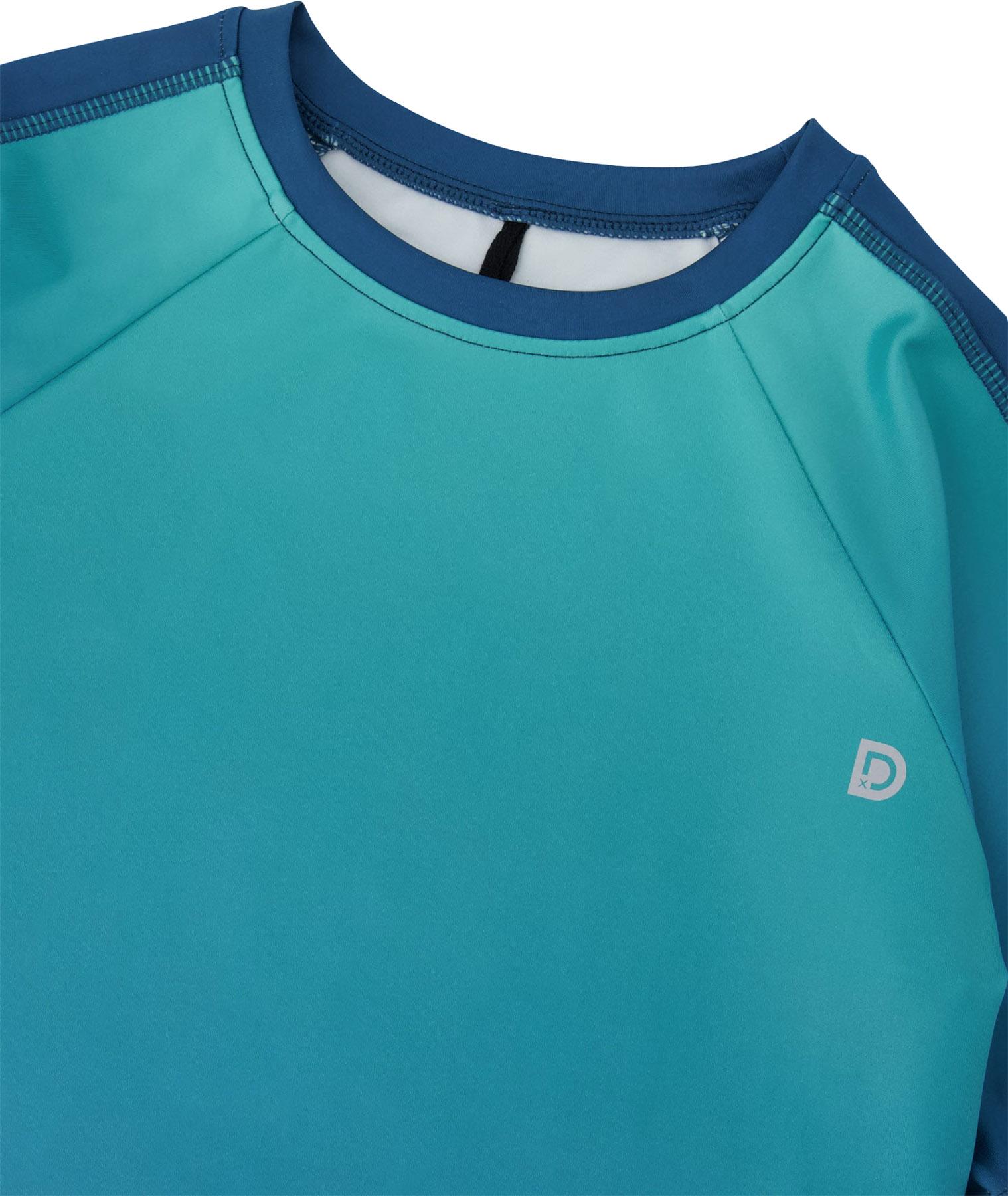 Product gallery image number 3 for product Recycled Polyester Gradient Short Sleeve Athletic Top - Big Boy