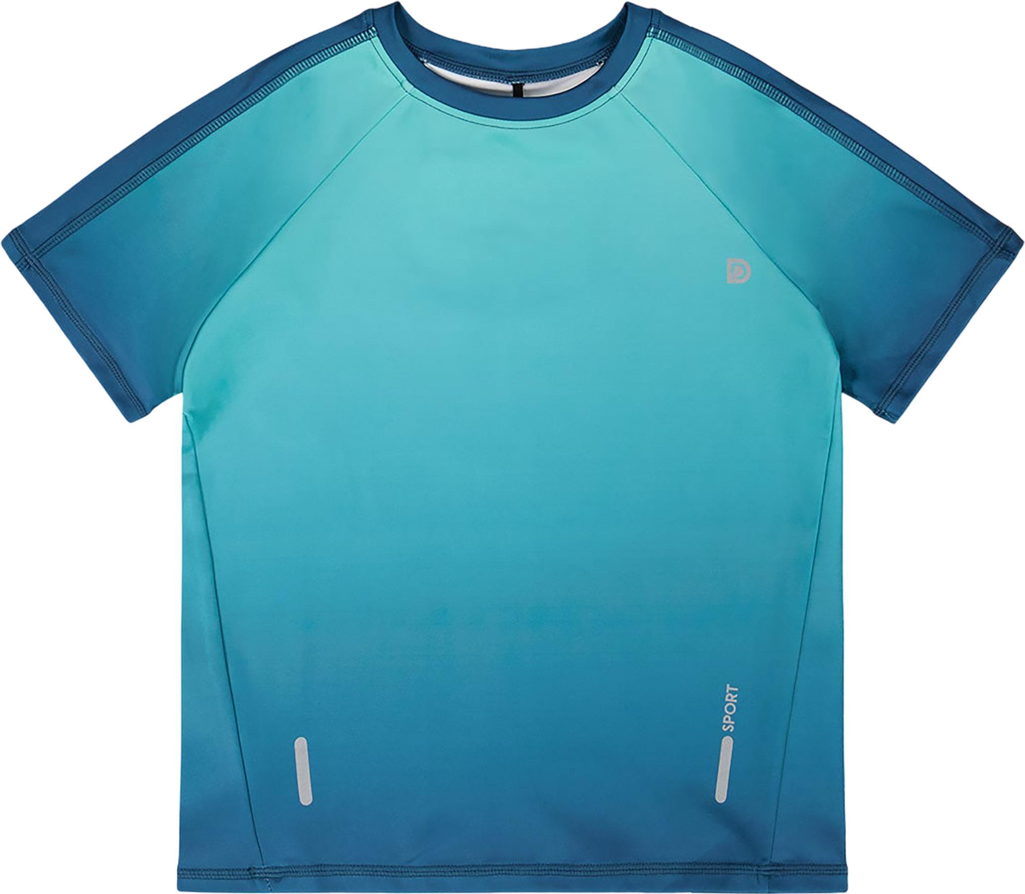Product image for Recycled Polyester Gradient Short Sleeve Athletic Top - Big Boy