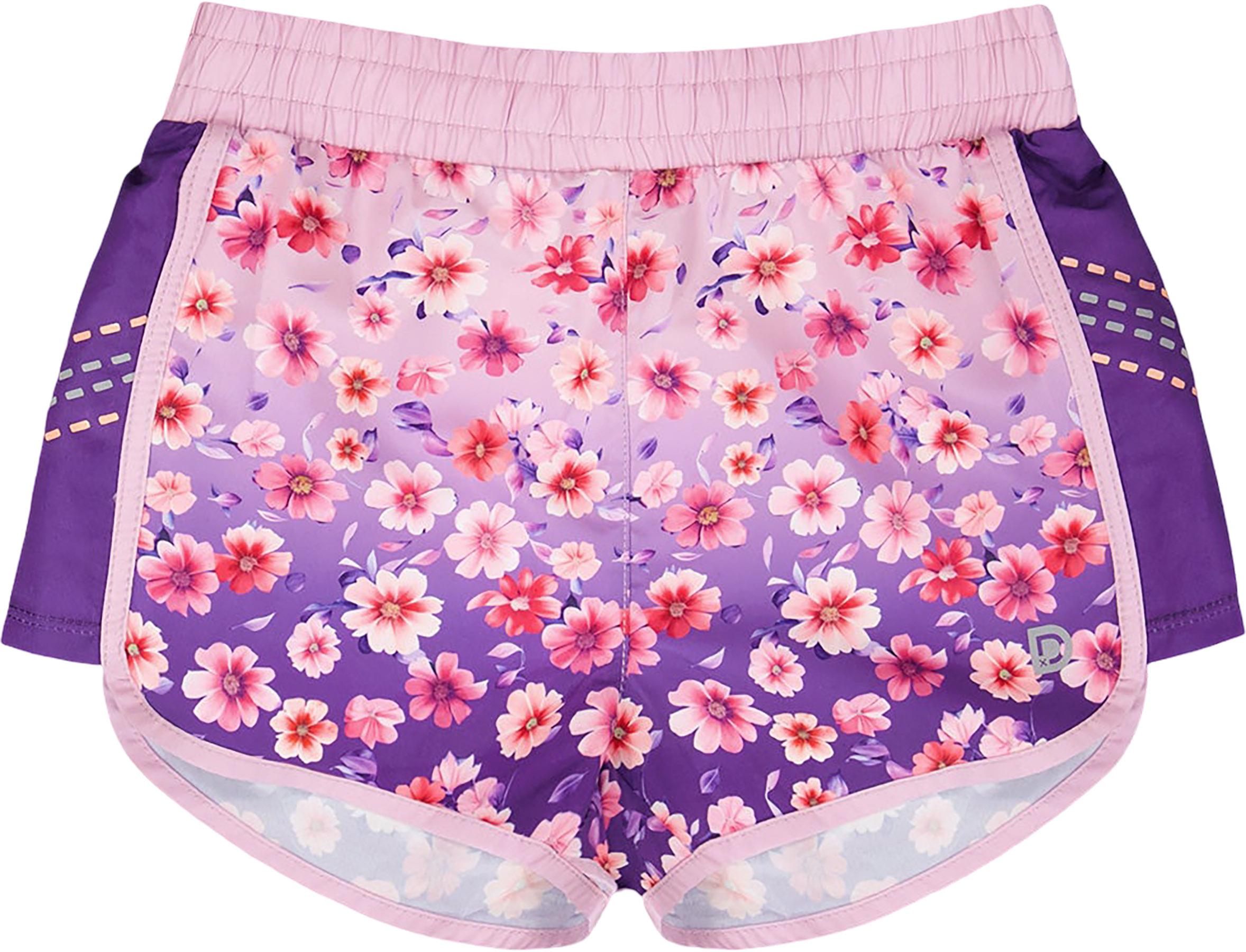 Image de produit pour Short athlétique dégradé en polyester recyclé - Petite fille