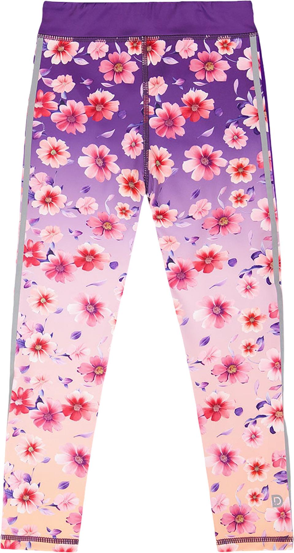 Product image for Recycled Polyester Gradient Athletic Leggings - Big Girl 