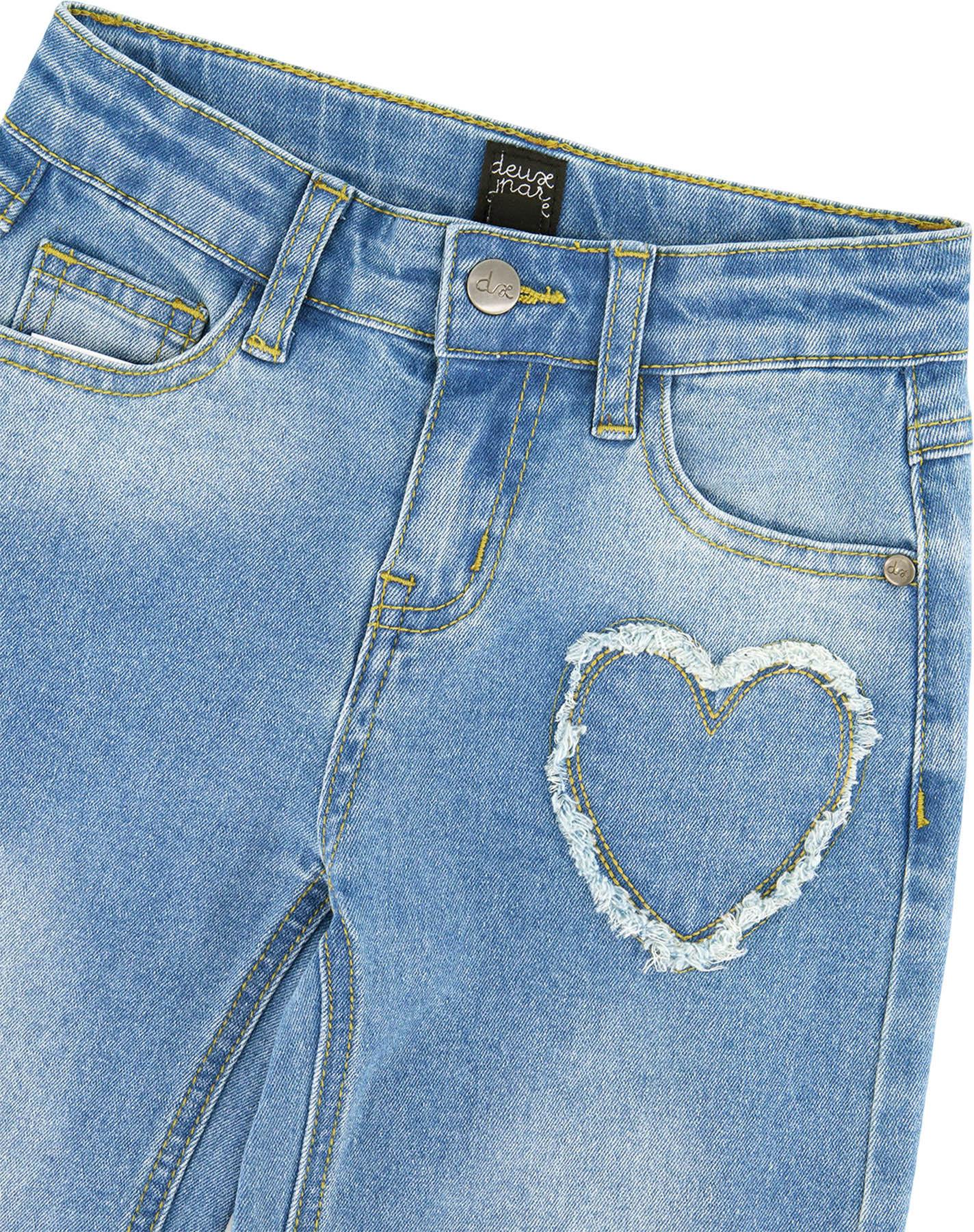 Product gallery image number 3 for product Wide Leg Denim Jeans - Big Girl