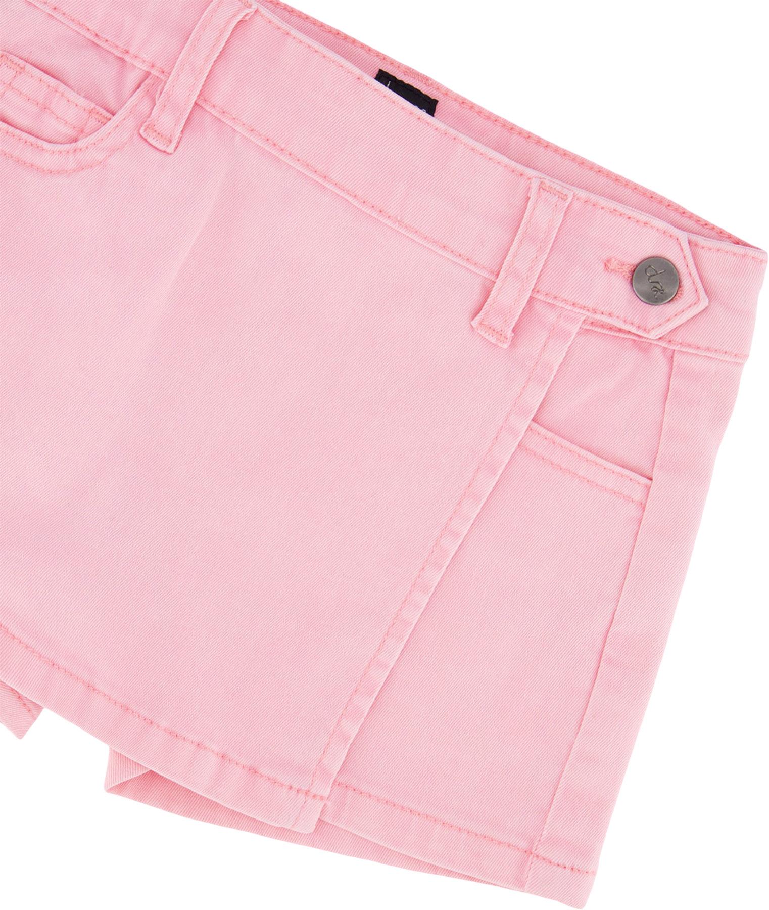 Product gallery image number 3 for product Jupe-culotte en twill extensible - Grande fille