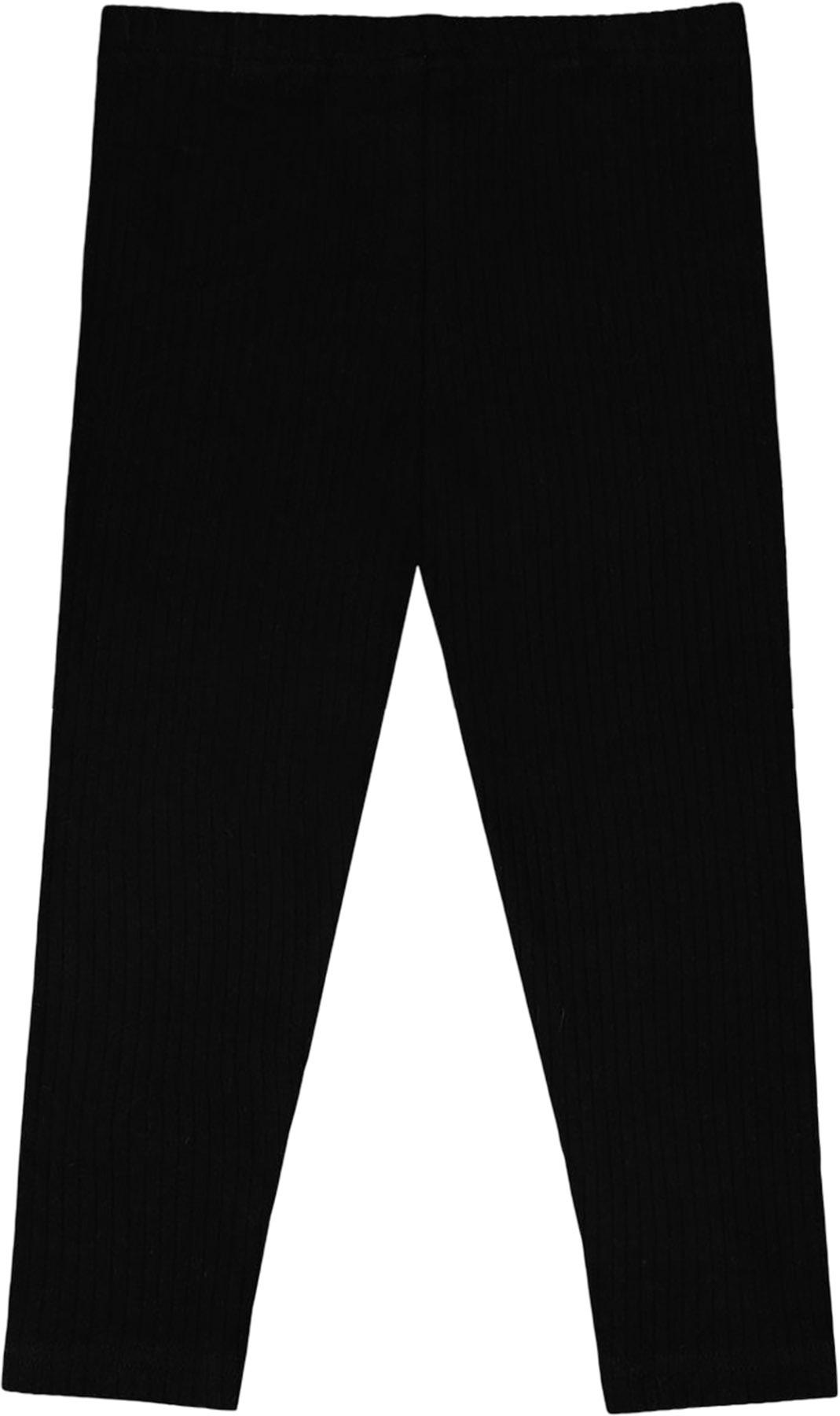 Product gallery image number 2 for product Rib Capri Leggings - Little Girl
