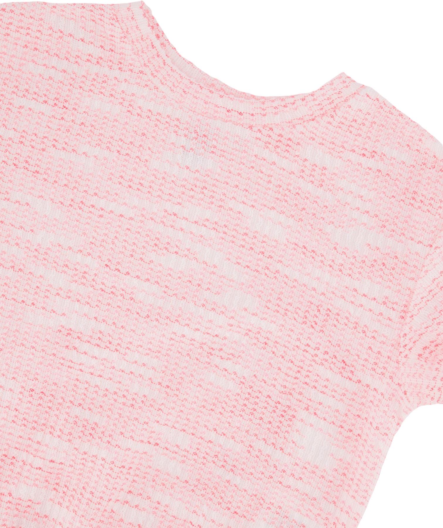 Product gallery image number 3 for product Jacquard Knit T-Shirt - Big Girl