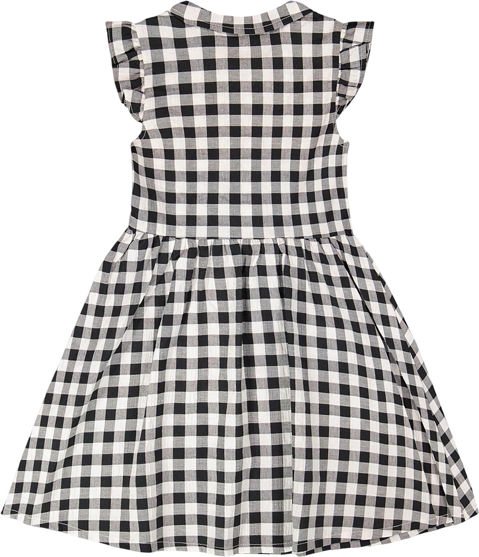 Product gallery image number 2 for product Printed Sleeveless Button Down Dress - Big Girl