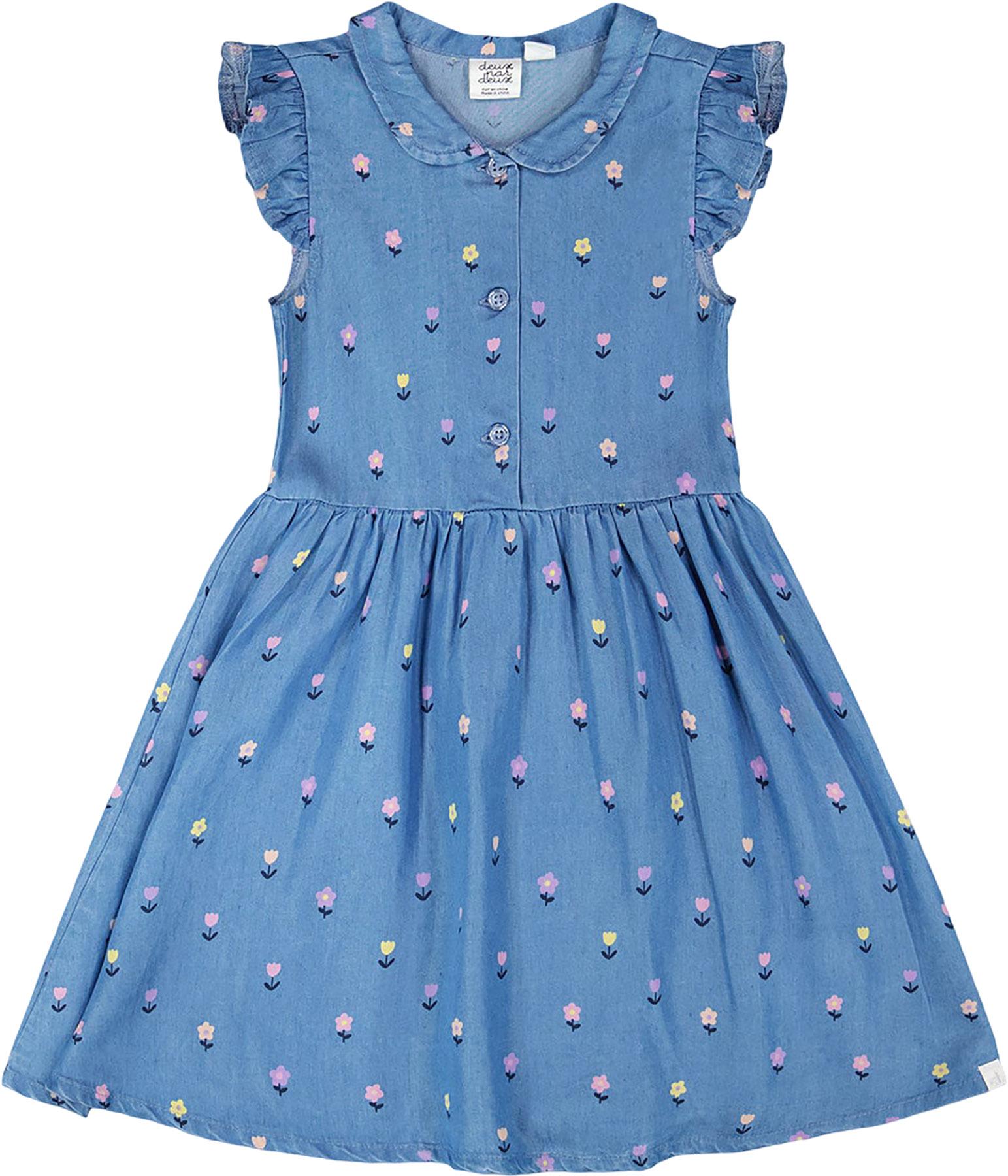 Product image for Printed Sleeveless Button Down Dress - Little Girl