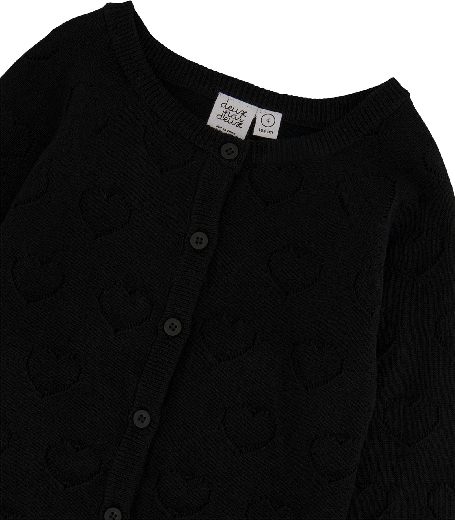 Product gallery image number 3 for product Pointelle Knit Cardigan - Big Girl