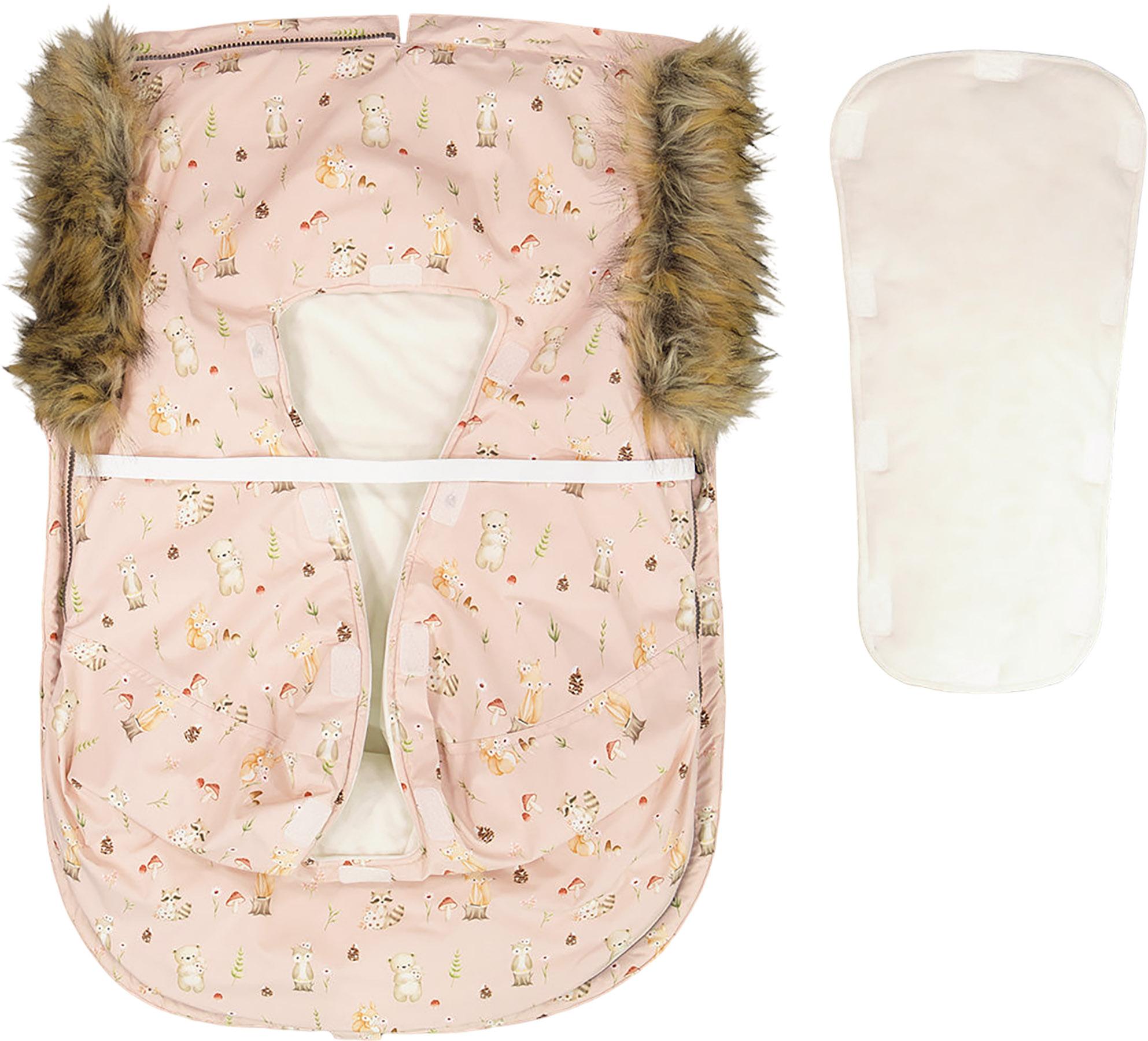 Product gallery image number 4 for product Bunting Bag for Car Seats & Strollers - Girls