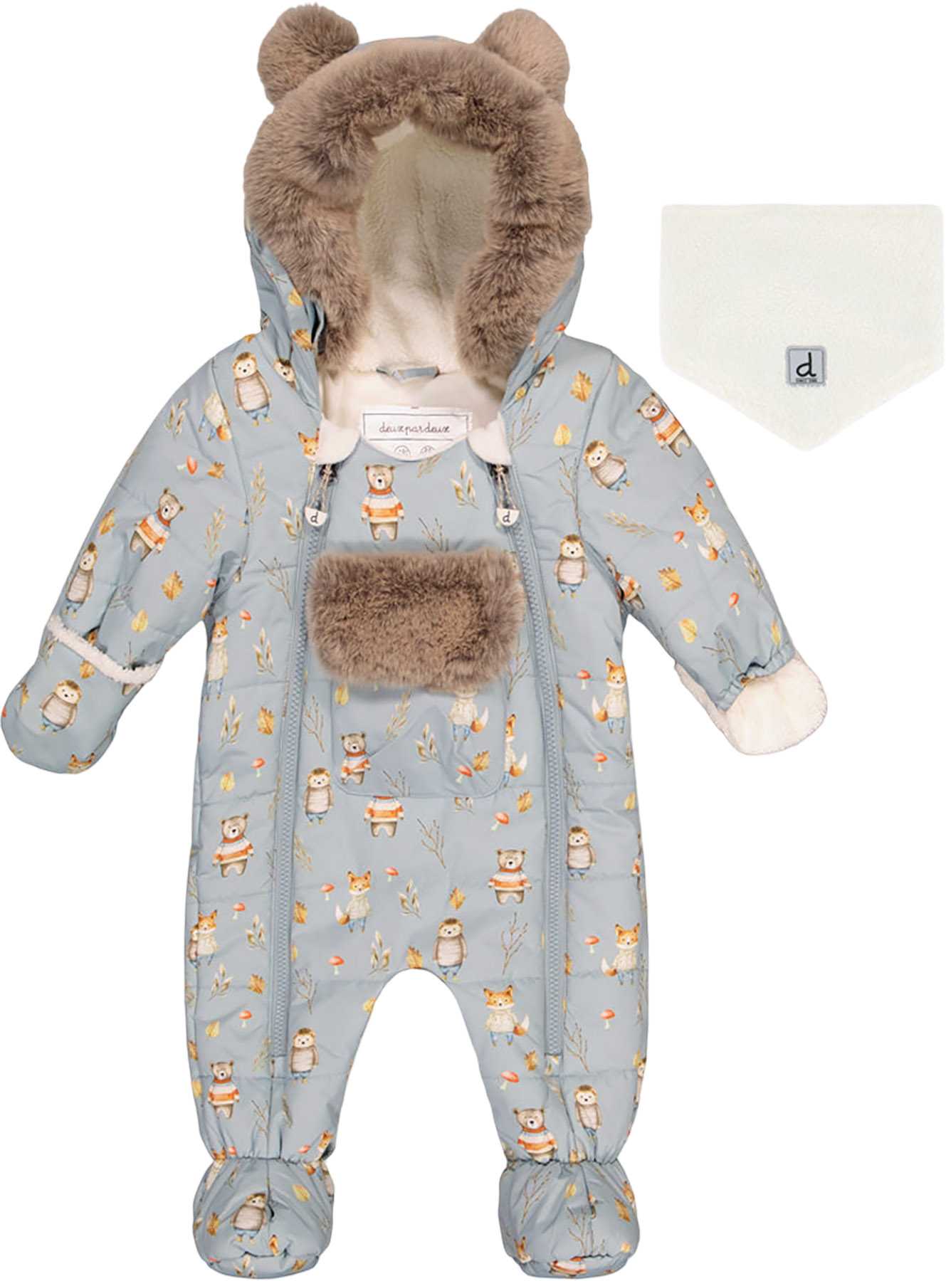 Blue Animal Print