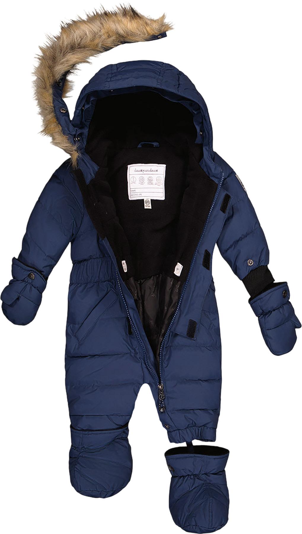 Numéro de l'image de la galerie de produits 4 pour le produit Habit de neige une pièce puffy Original avec mitaines et bottines amovibles - Bébé