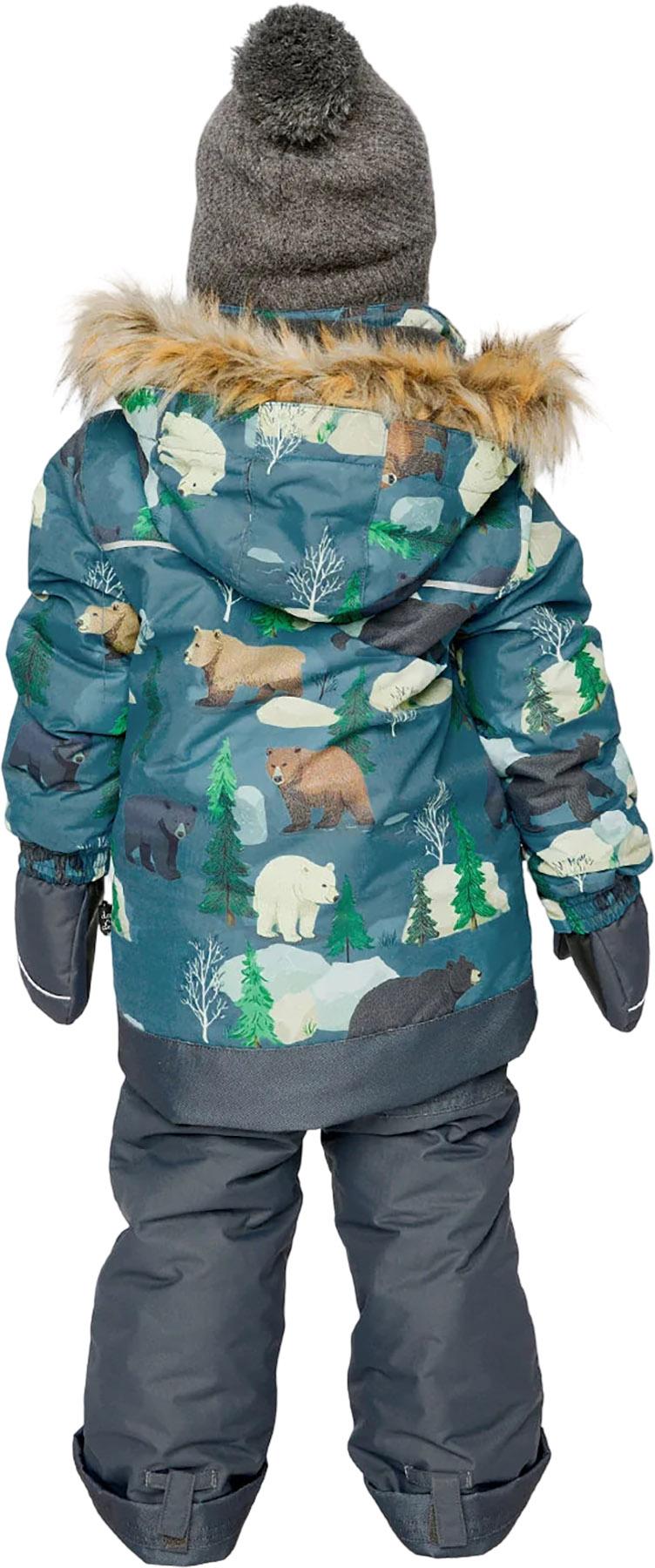 Product gallery image number 12 for product Two Piece Discover Snowsuit Beige Printed With Dogs