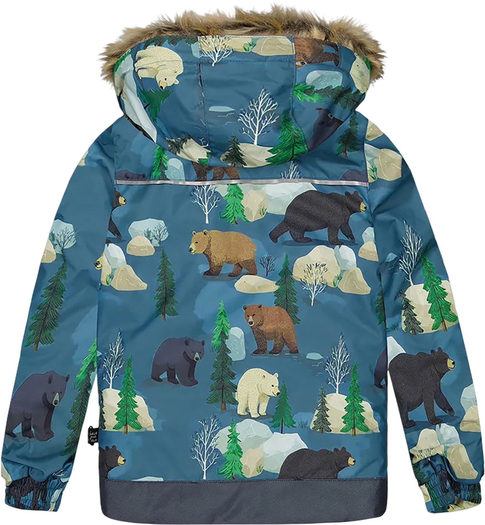 Product gallery image number 3 for product Two Piece Discover Snowsuit Beige Printed With Dogs