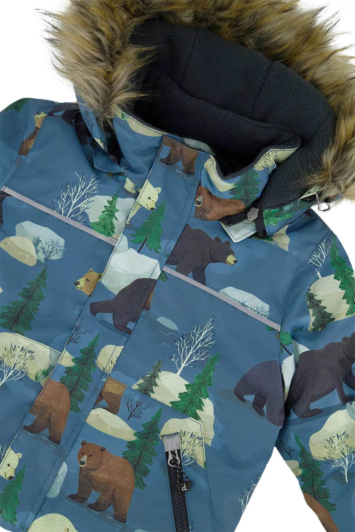 Product gallery image number 6 for product Two Piece Discover Snowsuit Beige Printed With Dogs
