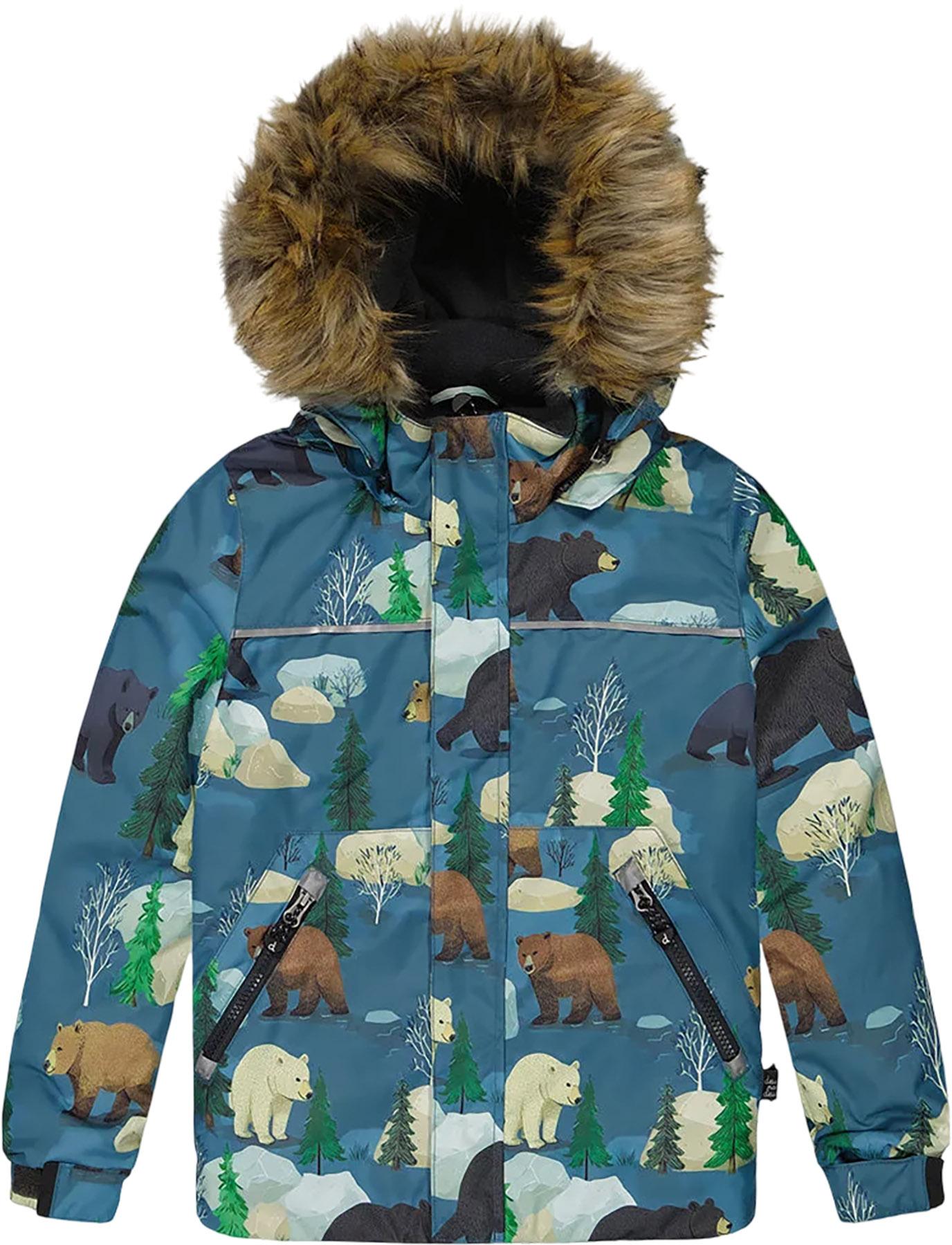 Product gallery image number 10 for product Two Piece Discover Snowsuit Beige Printed With Dogs