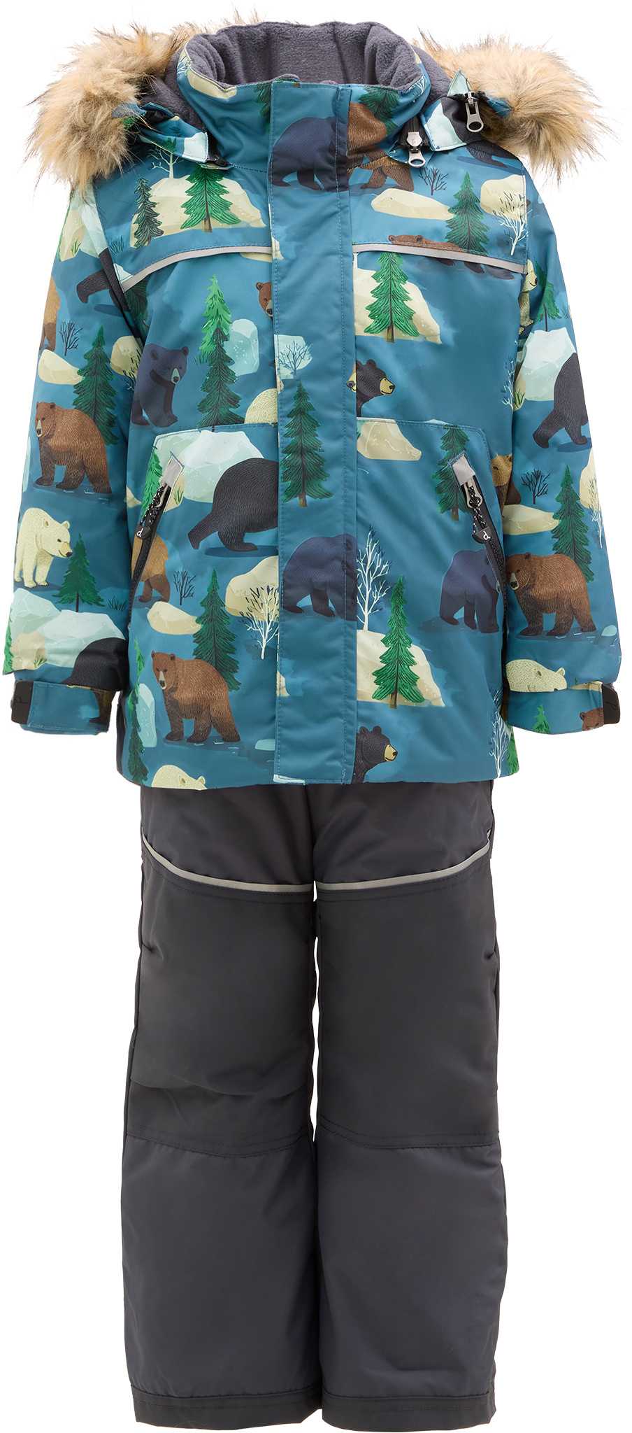 Blue Printed Bears