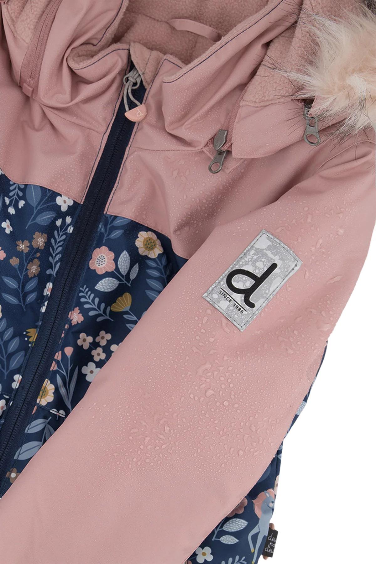 Product gallery image number 6 for product Kids One Piece Discover Snowsuit Blue Floral Print