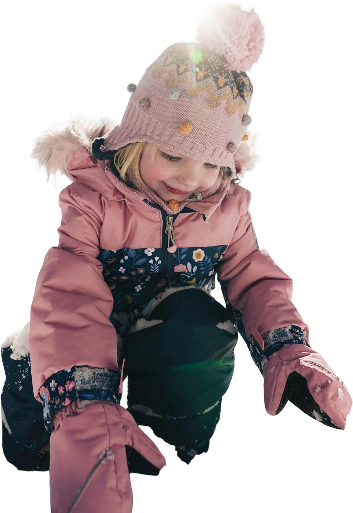 Product gallery image number 2 for product Kids One Piece Discover Snowsuit Blue Floral Print
