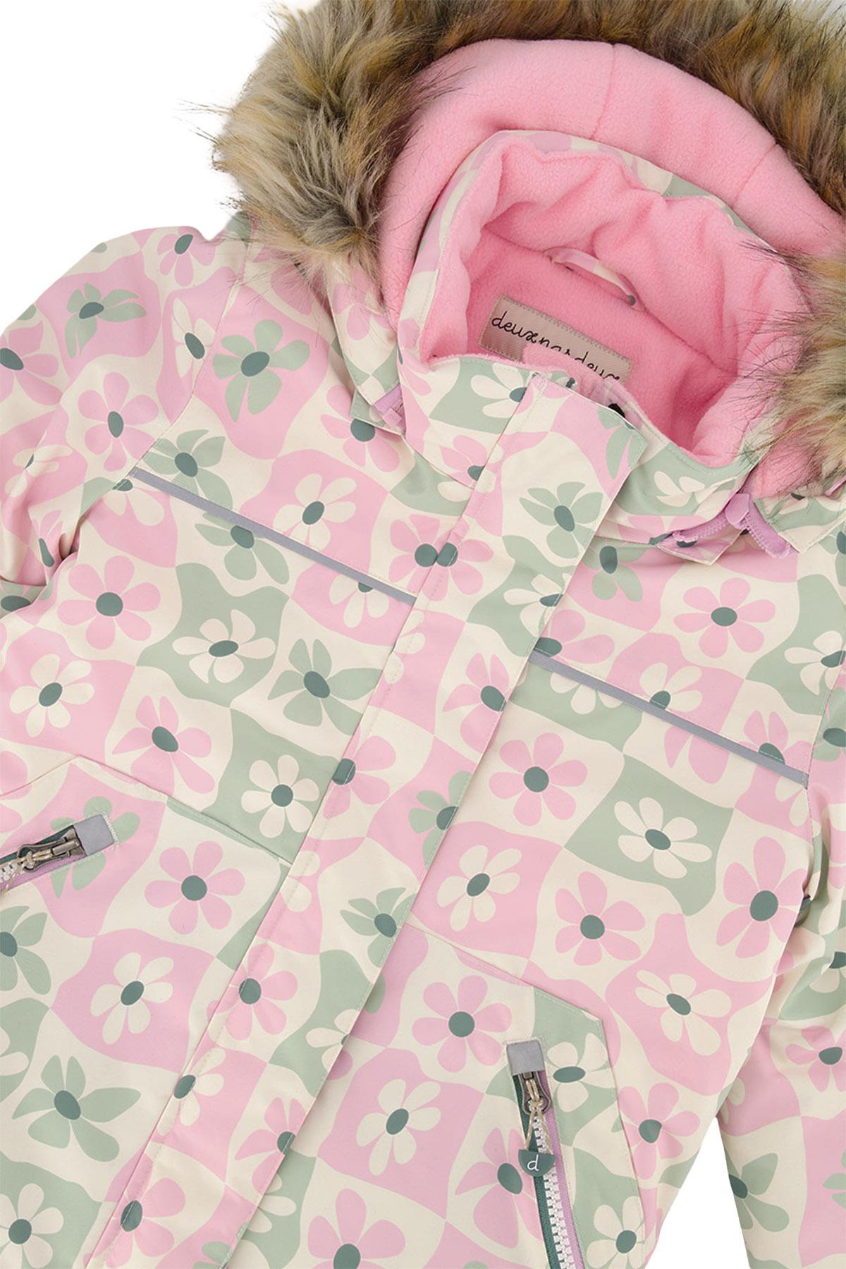 Product gallery image number 6 for product Two Piece Discover Snowsuit Purple Printed Cats