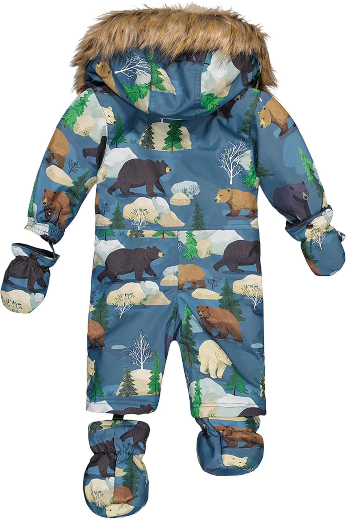 Product gallery image number 3 for product Baby One Piece Snowsuit Adapted For Car Seats - Baby Boy