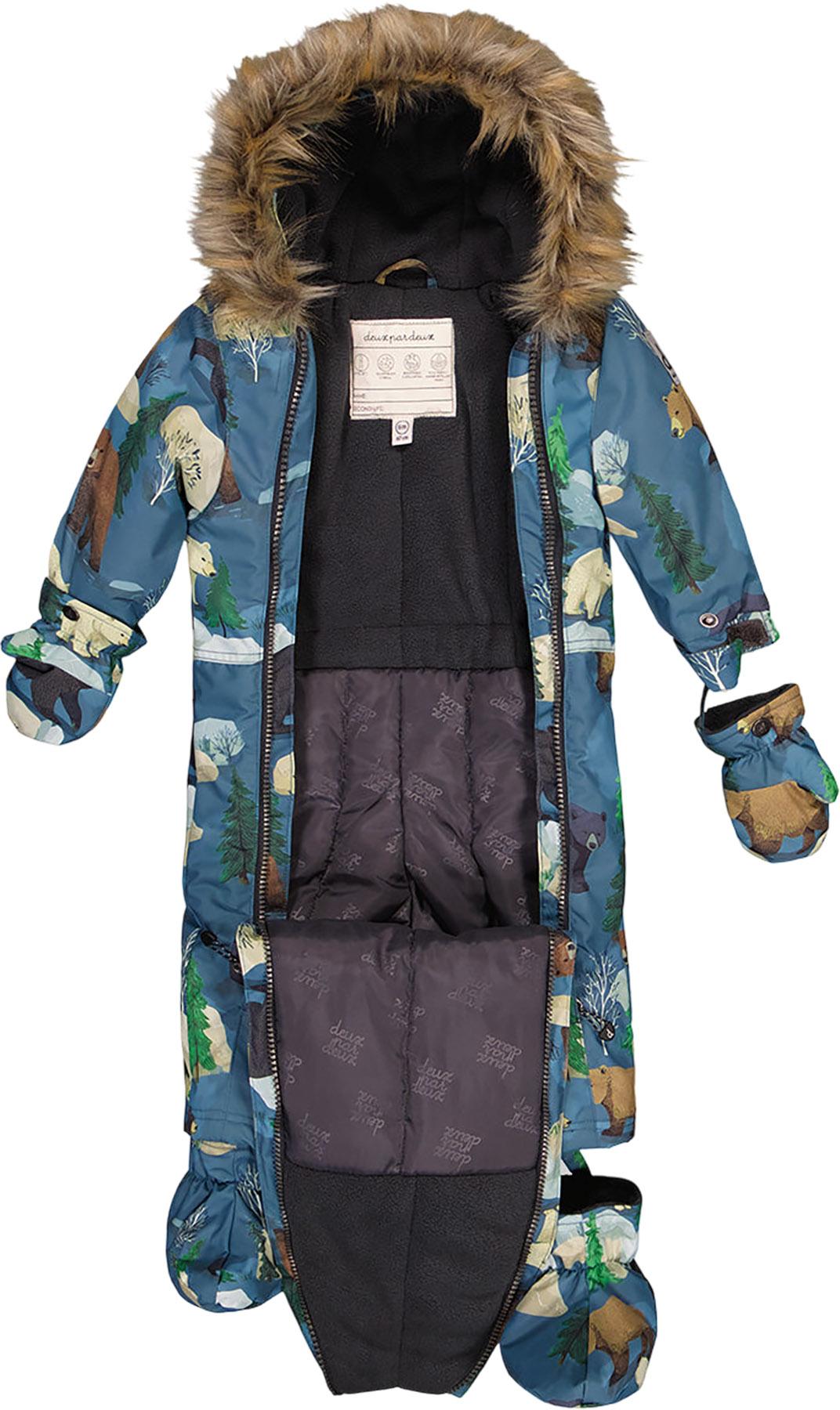 Product gallery image number 2 for product Baby One Piece Snowsuit Adapted For Car Seats - Baby Boy