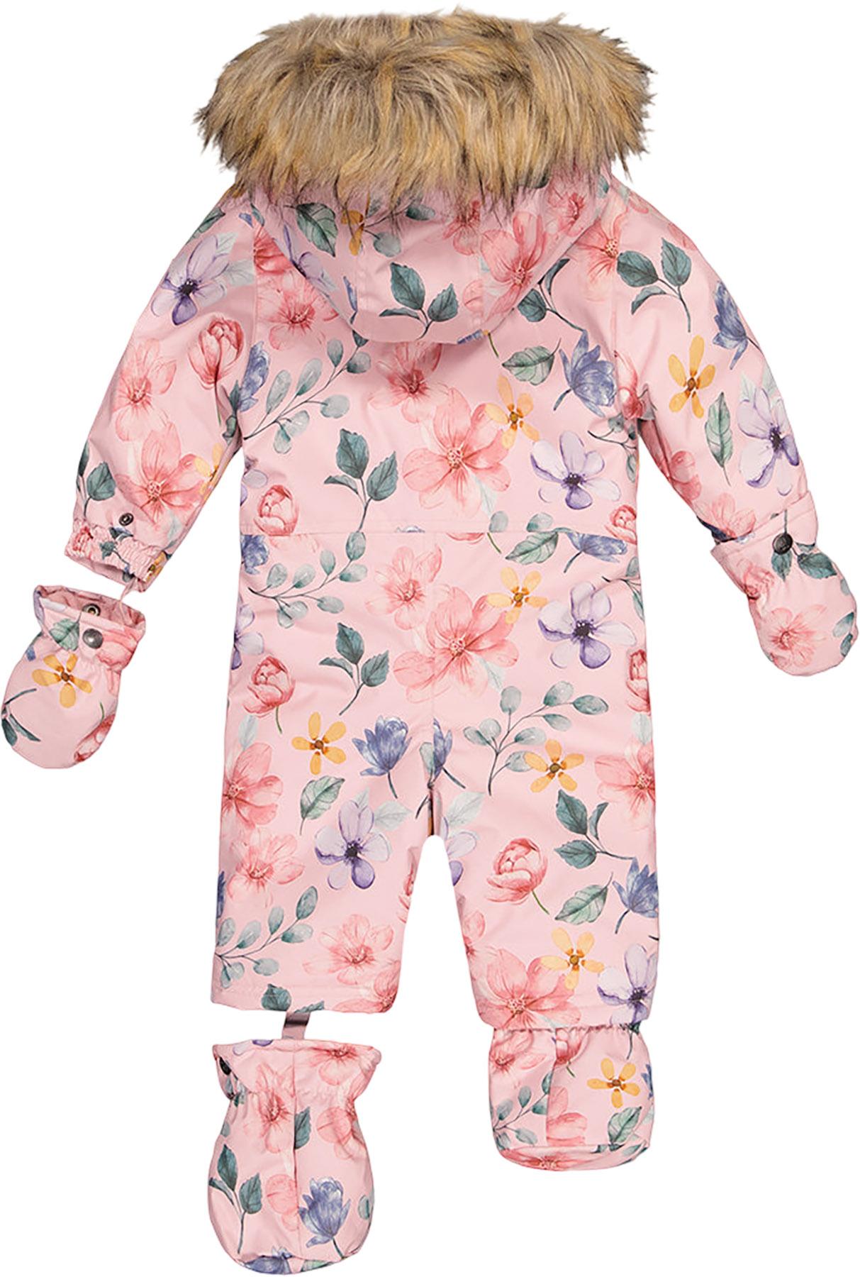 Numéro de l'image de la galerie de produits 2 pour le produit Habit de neige une pièce adapté pour siège d'auto - Bébé Fille