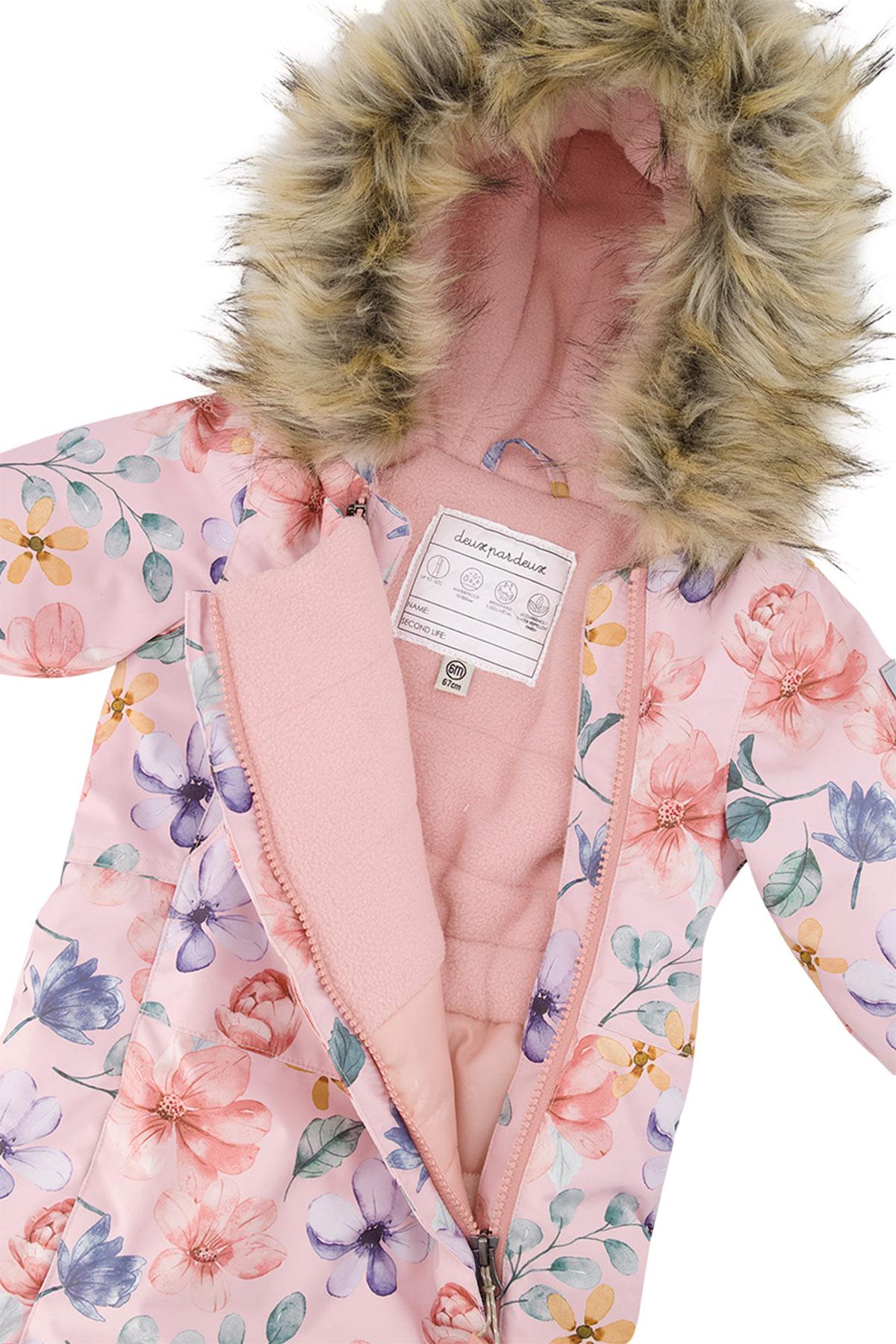 Numéro de l'image de la galerie de produits 3 pour le produit Habit de neige une pièce adapté pour siège d'auto - Bébé Fille