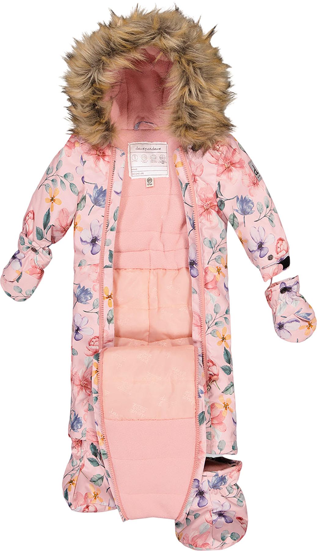 Numéro de l'image de la galerie de produits 7 pour le produit Habit de neige une pièce adapté pour siège d'auto - Bébé Fille