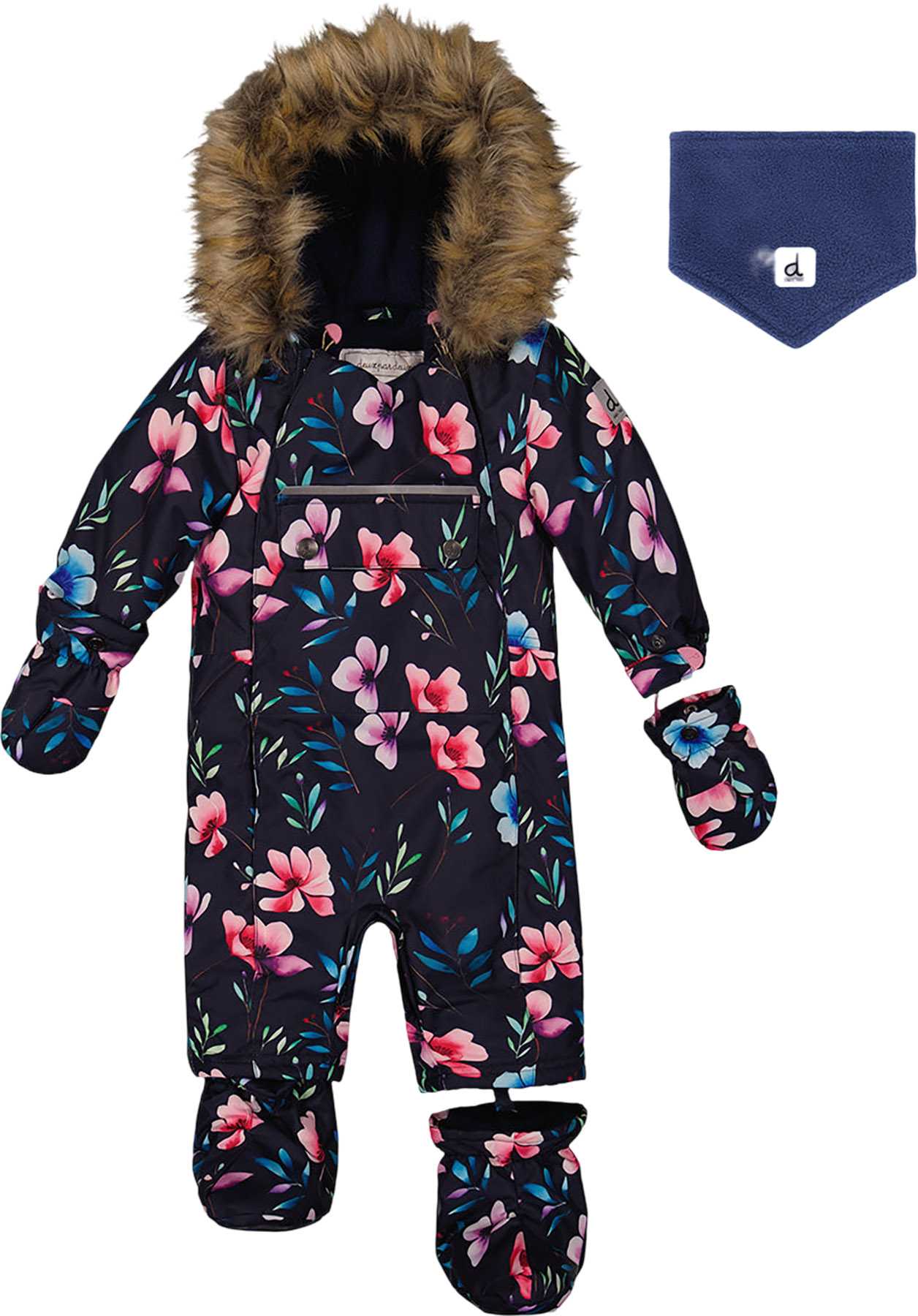 Blue Floral Print