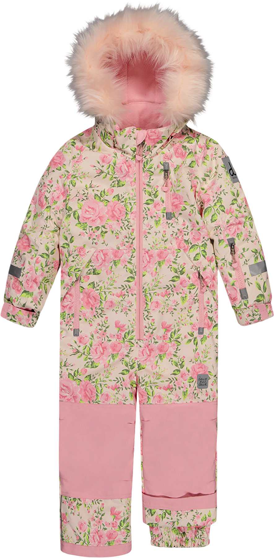 Beige Vintage Rose Print