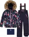 Couleur: Blue Floral Print