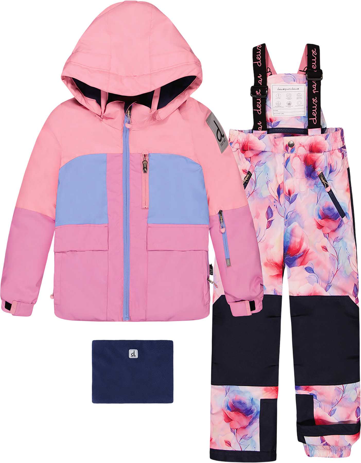 Pink Watercolor Floral Print