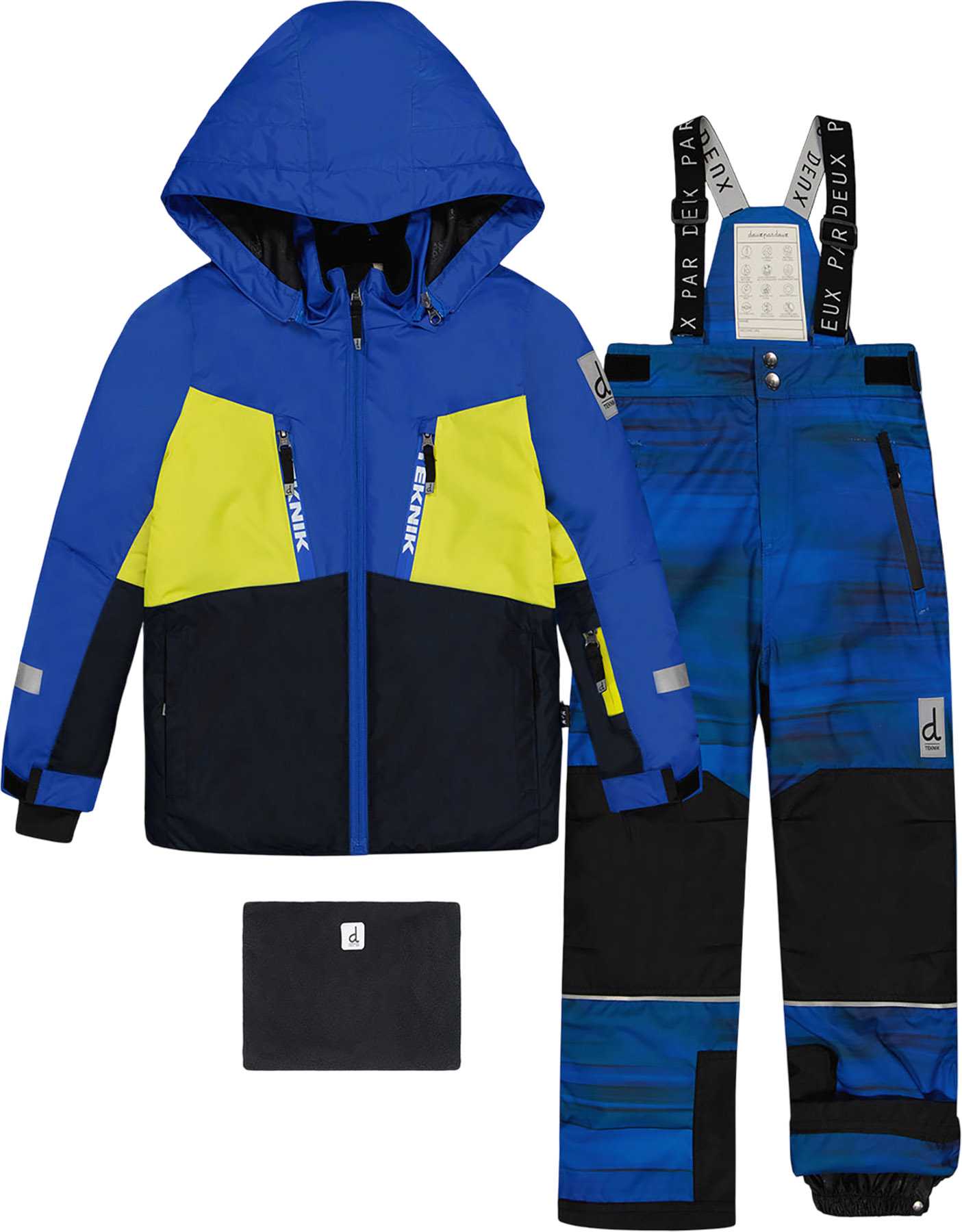 Royal Blue - Yellow